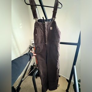 Carhartt Women’s insulated bib overalls